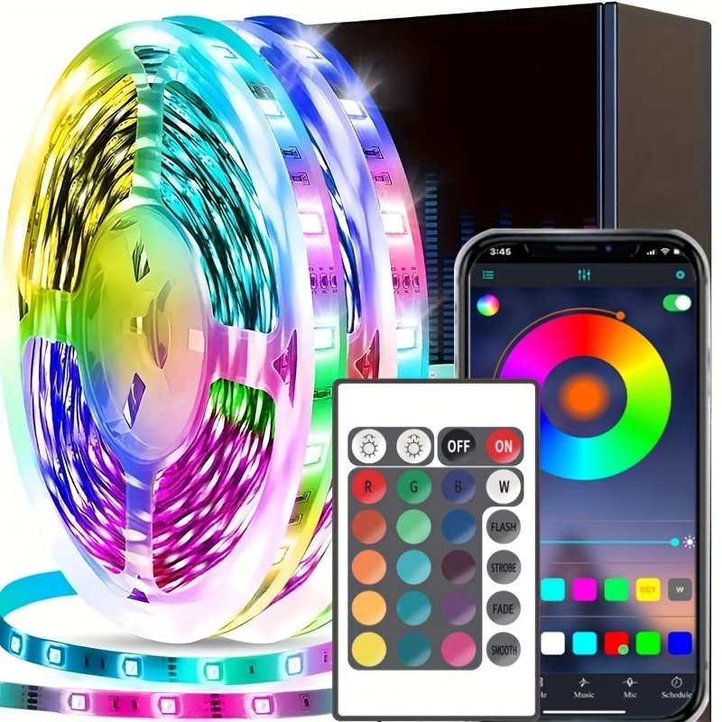 Smart Home Llm - Taśma LED RGB Strip Smart Music