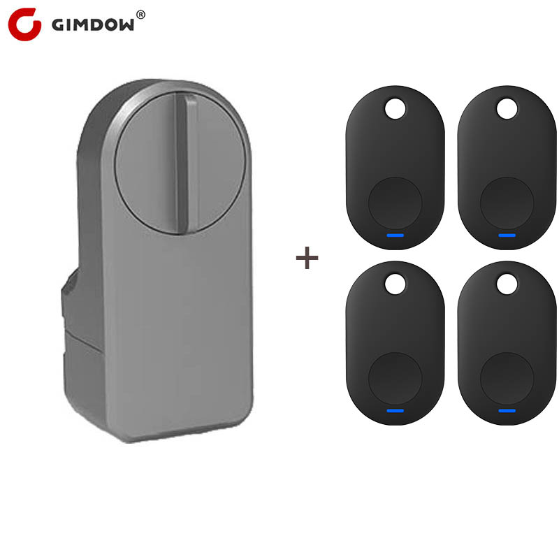 Smart Home Door Lock - GIMDOW kompatybilny z Bluetooth brama TUYA