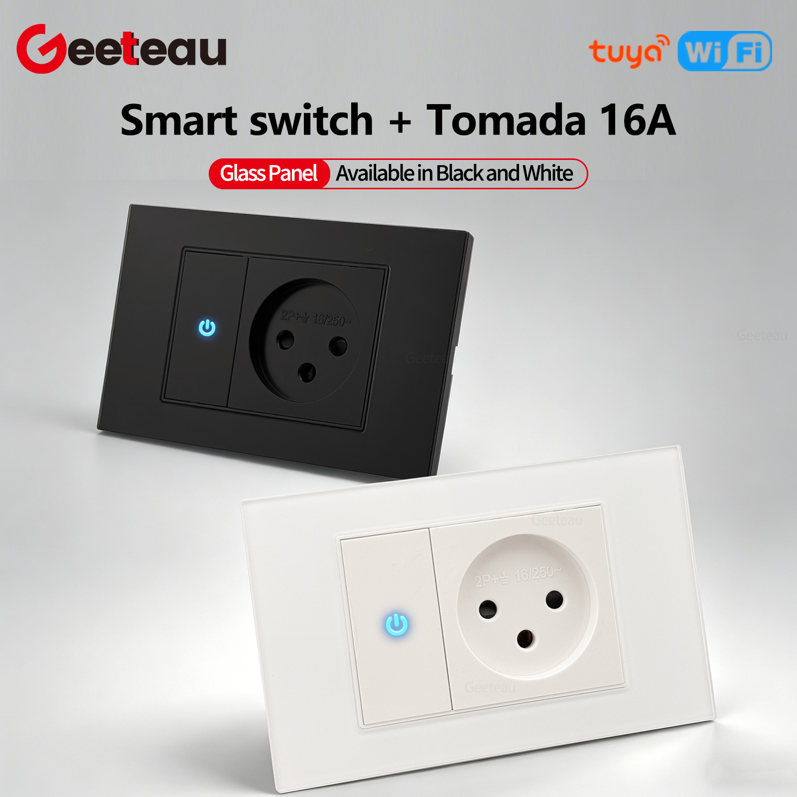 Smart Wall Socket - Geeteau Izrael Palestyna 16A Inteligentna Włącznikowa
