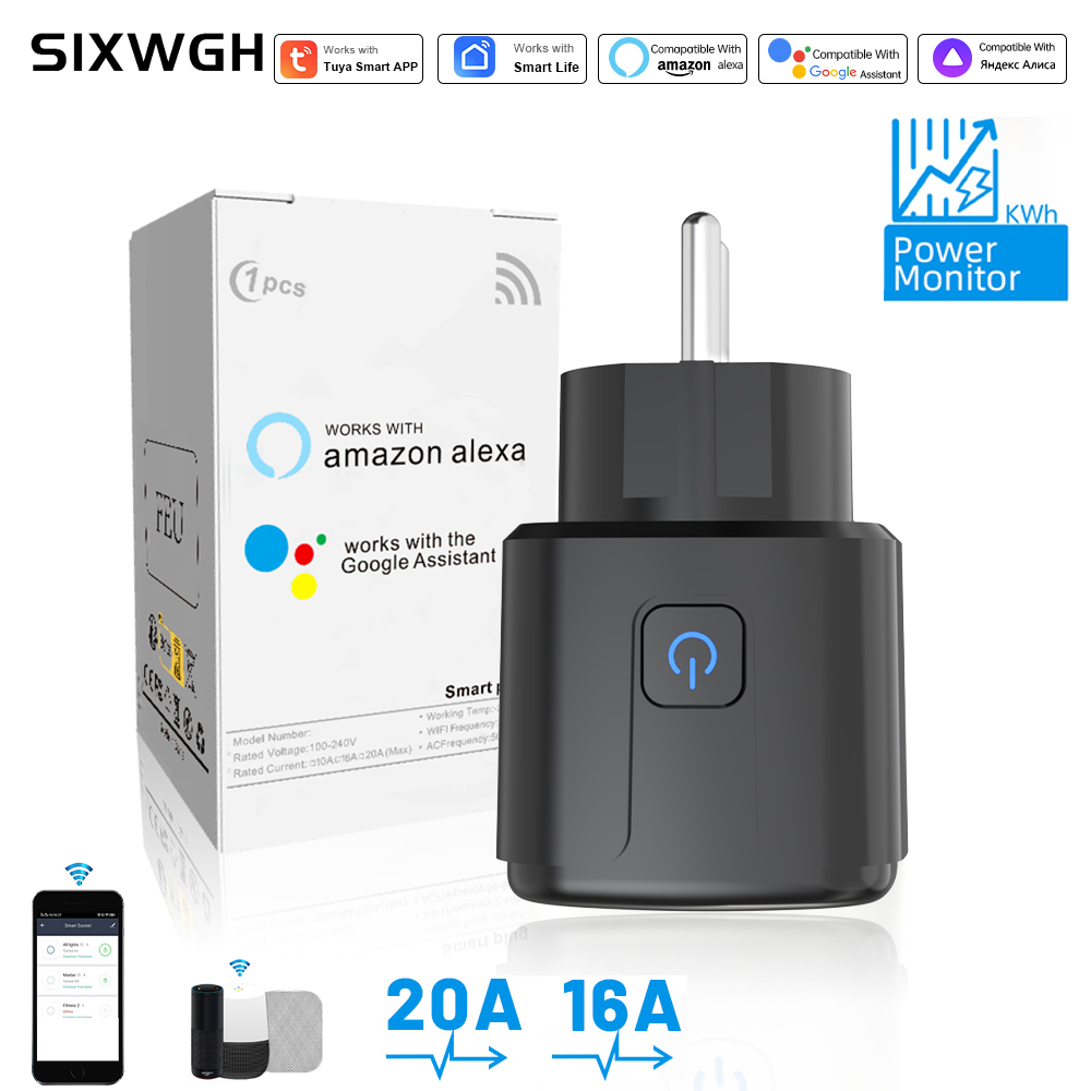 Smart Home Europe - Inteligentne gniazdko WiFi Tuya z pilotem