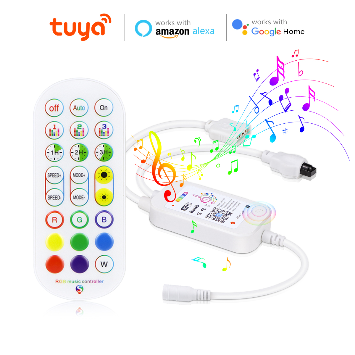 Smart Home Llm - Inteligentny domowy kontroler LED RGB, kontroler