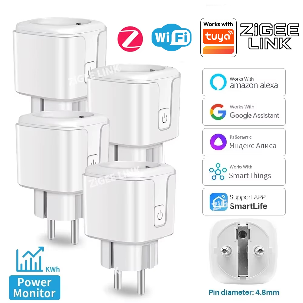 Smart Home Europe - Inteligentna wtyczka ZigBee EU 16A/20A z