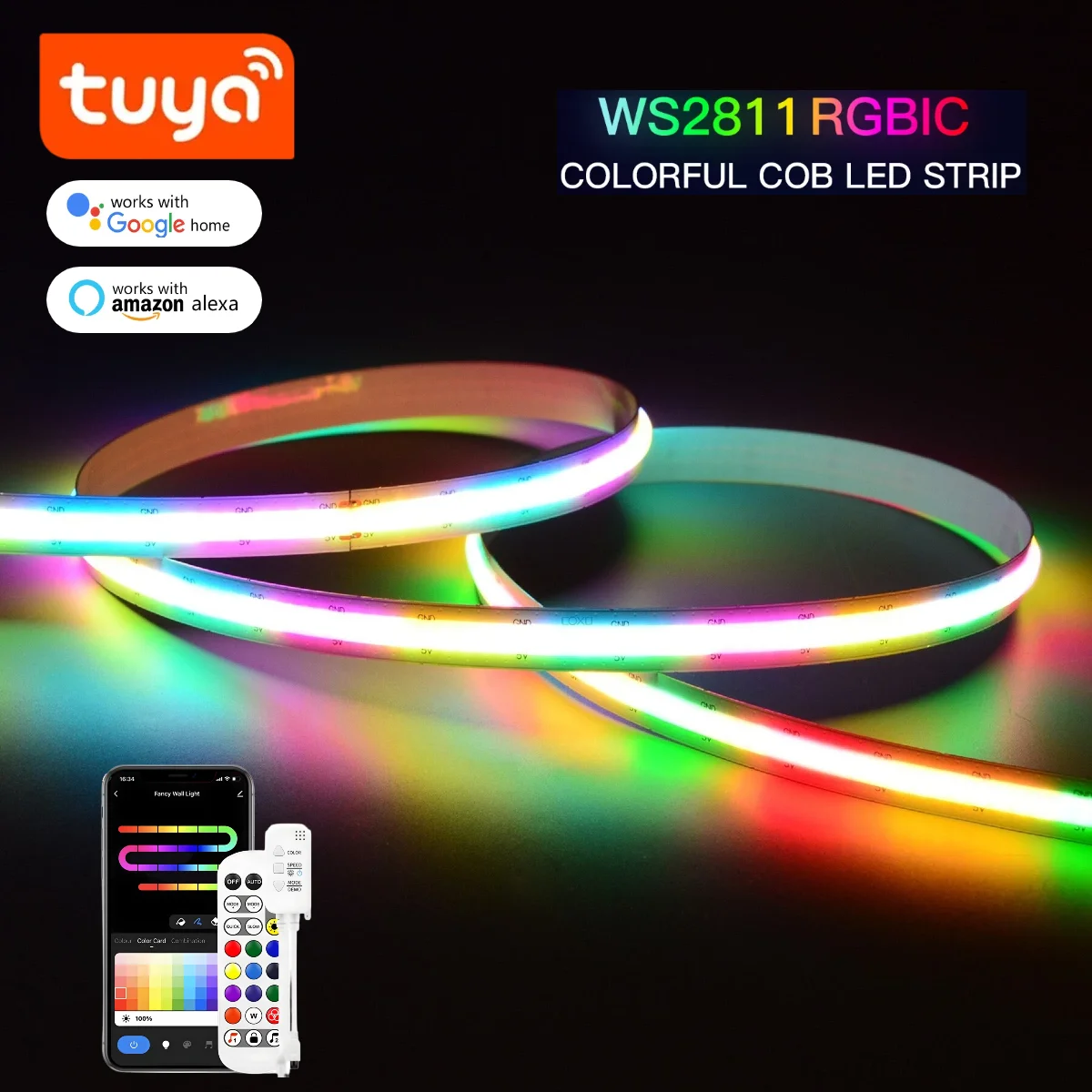 Smart Home Llm - Inteligentna taśma LED Smart TUYA WS2811