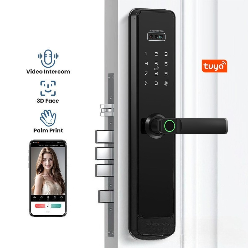 Smart Home Door Lock - EGFirtor Półautomatyczny Zamek na Odcisk Palca