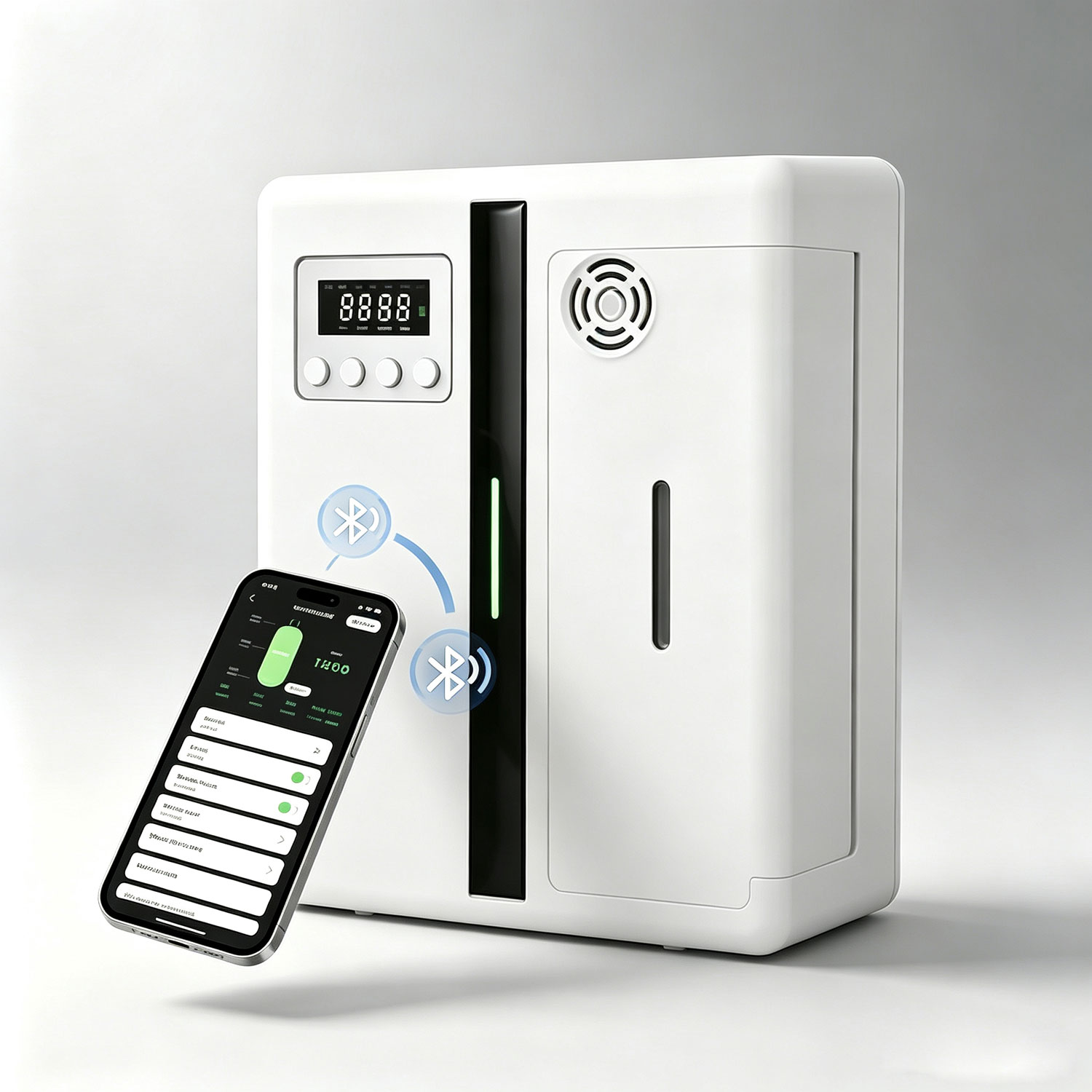 Smart Home Fragrance Diffuser - Bezprzewodowy dyfuzor zapachów z Bluetooth, sterowany