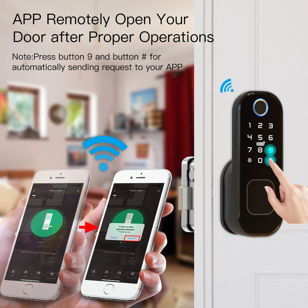 MOES WiFi Tuya inteligentny za – Smart Home Door Lock recenzja i cena