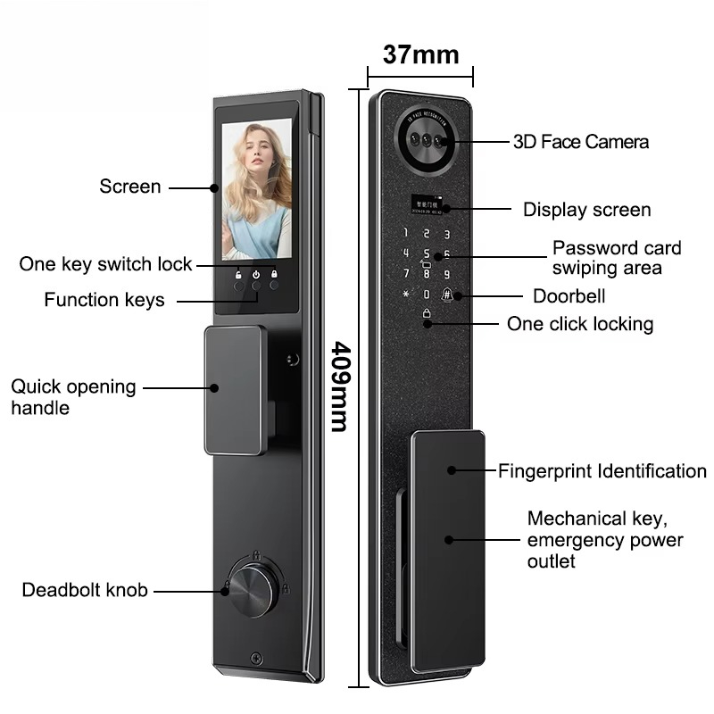 Inteligentny zamek do drzwi Tu – Smart Home Door Lock recenzja i cena