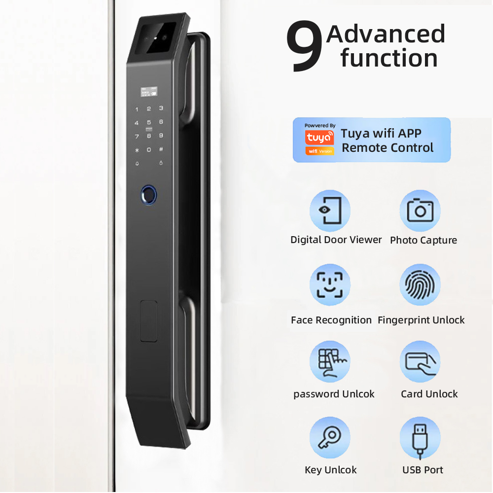 RAYKUBE DF14 Tuya WiFi Cyfrowy – Smart Home Door Lock recenzja i cena