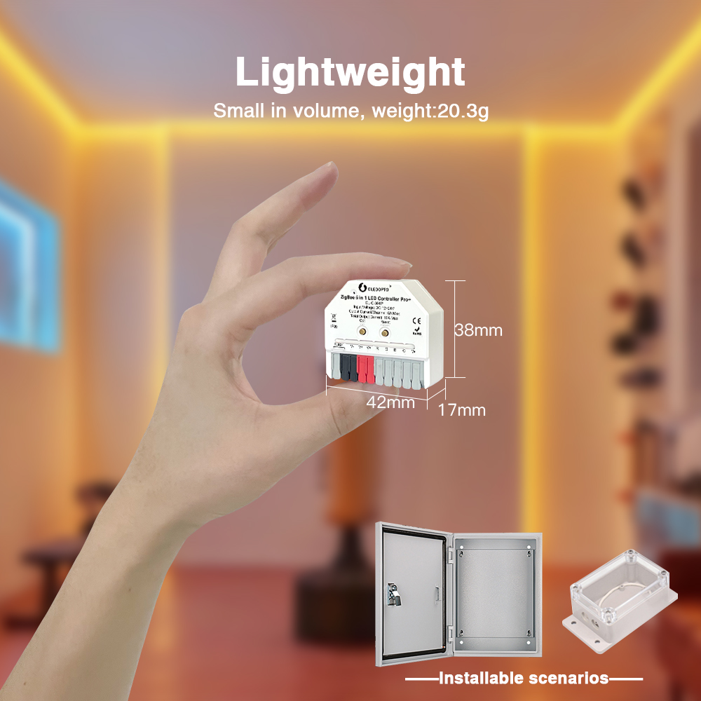 10P Gledopto Zigbee 3.0 Pro+ 5 – Smart Home Llm recenzja i cena