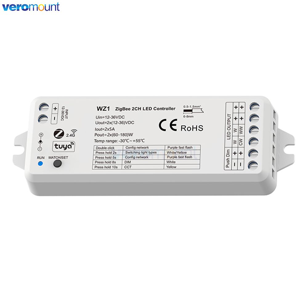 WZ1 Zigbee LED Dimmer 12V 24V  – Smart Home Llm recenzja i cena