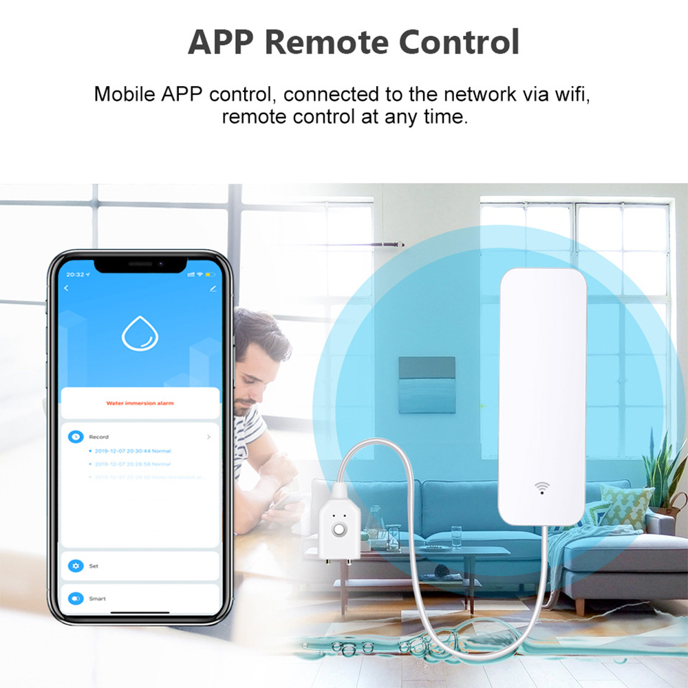 Tuya WiFi czujnik wycieku wody – Smart Home Network recenzja i cena