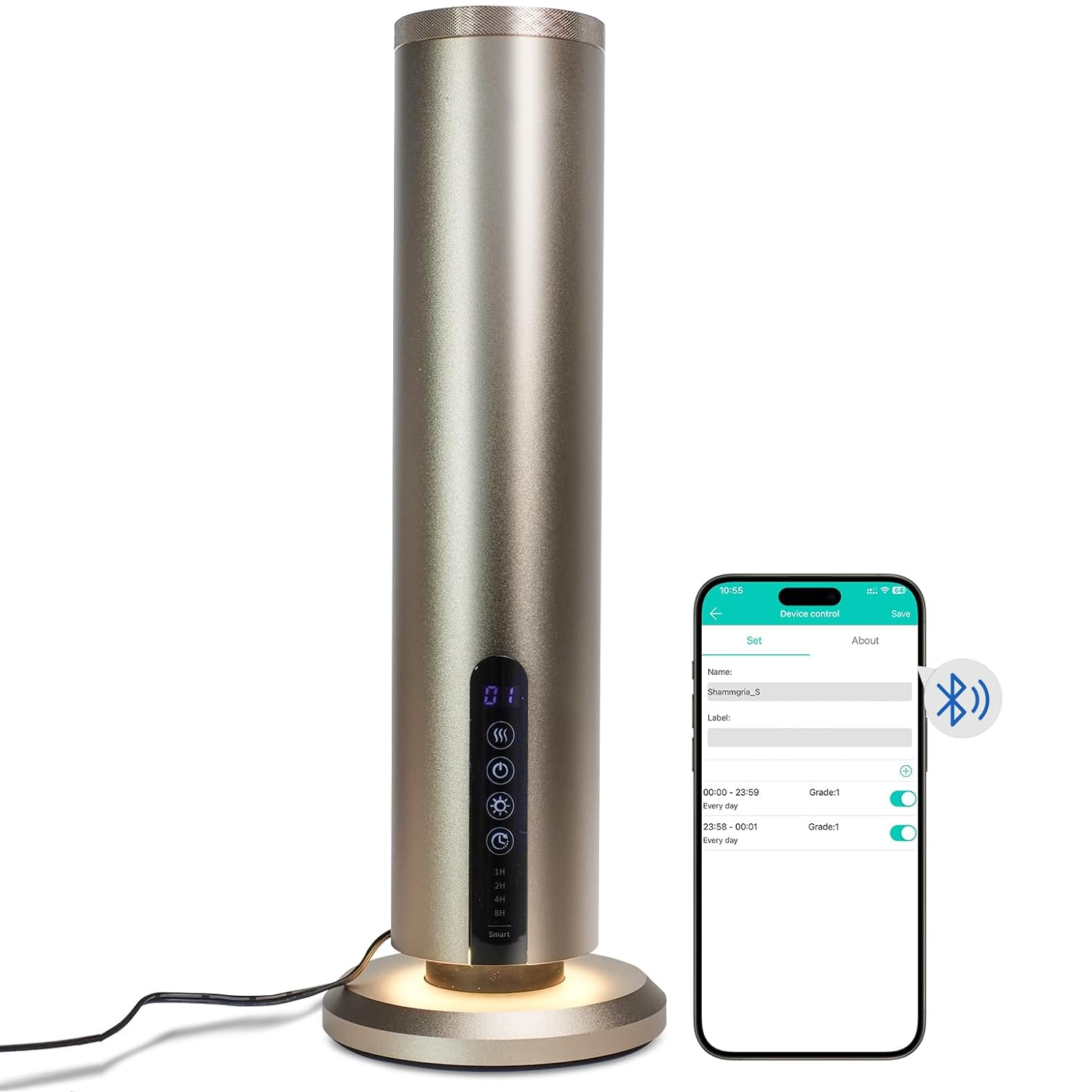Akumulatorowy dyfuzor zapachow – Smart Home Fragrance Diffuser recenzja i cena