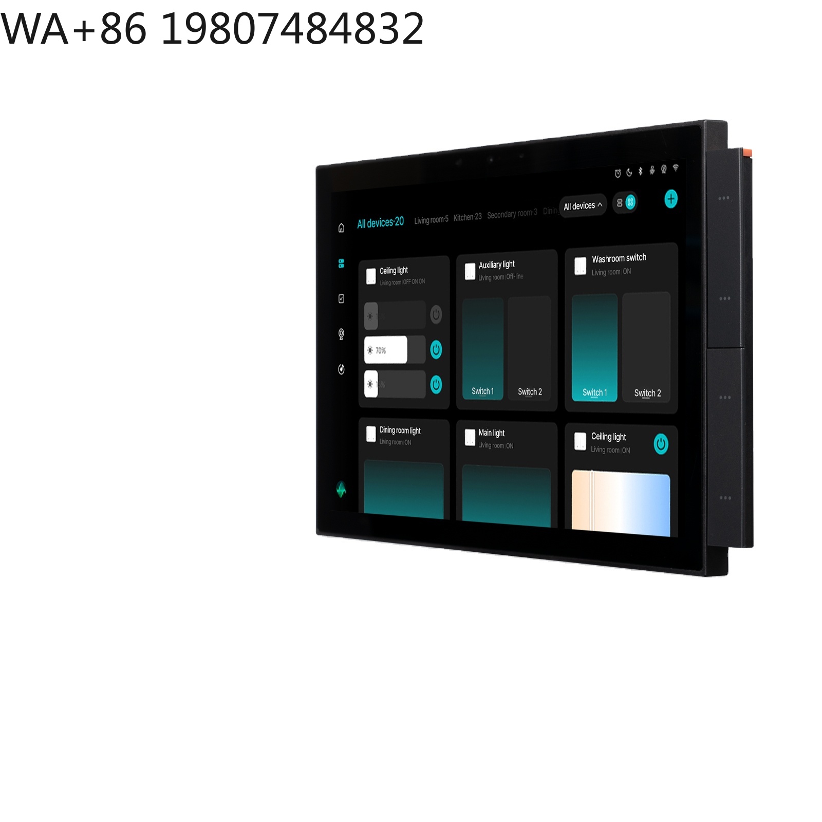 10-calowy centralny panel doty – Zigbee Gateway recenzja i cena