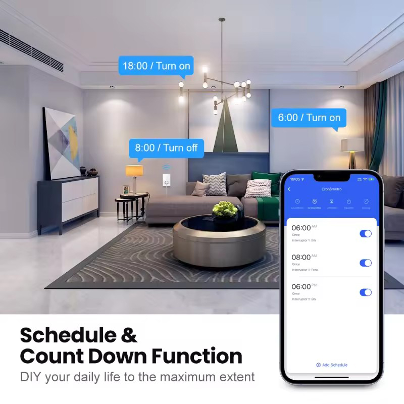 Inteligentny przełącznik świat – Smart Wall Socket recenzja i cena