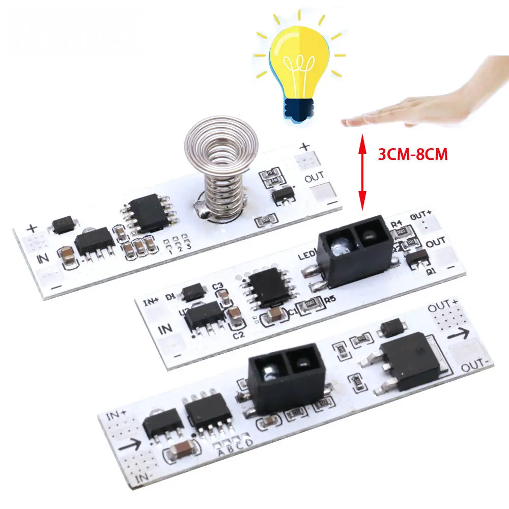 DC 12V Pojemnościowy przełączn – Smart Home Llm recenzja i cena