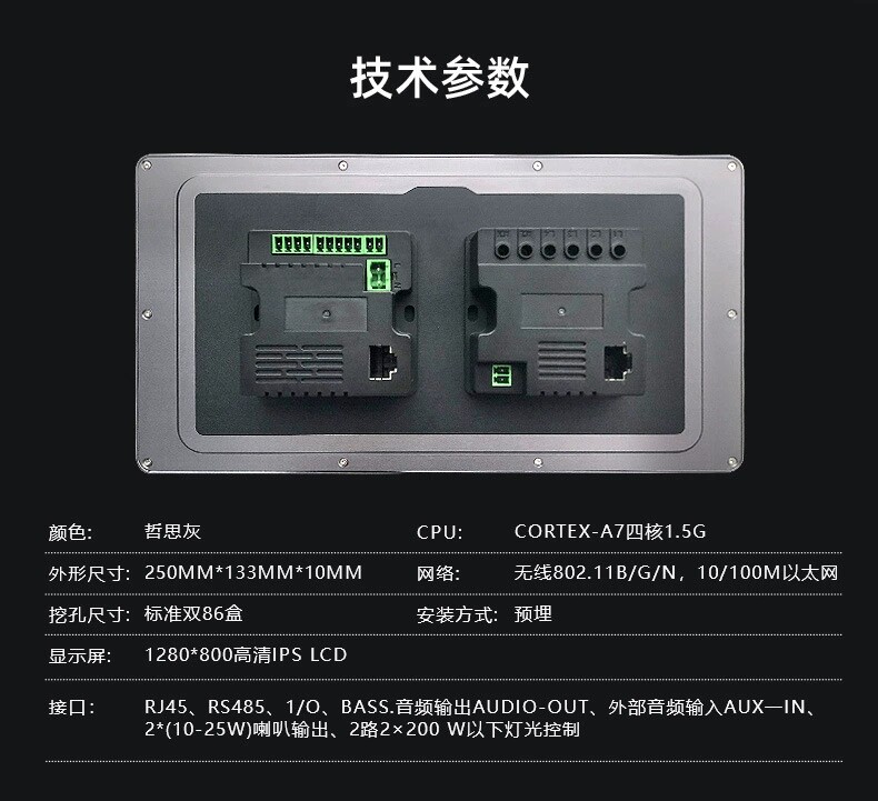 Inteligentny ekran centralnego – Zigbee Gateway recenzja i cena