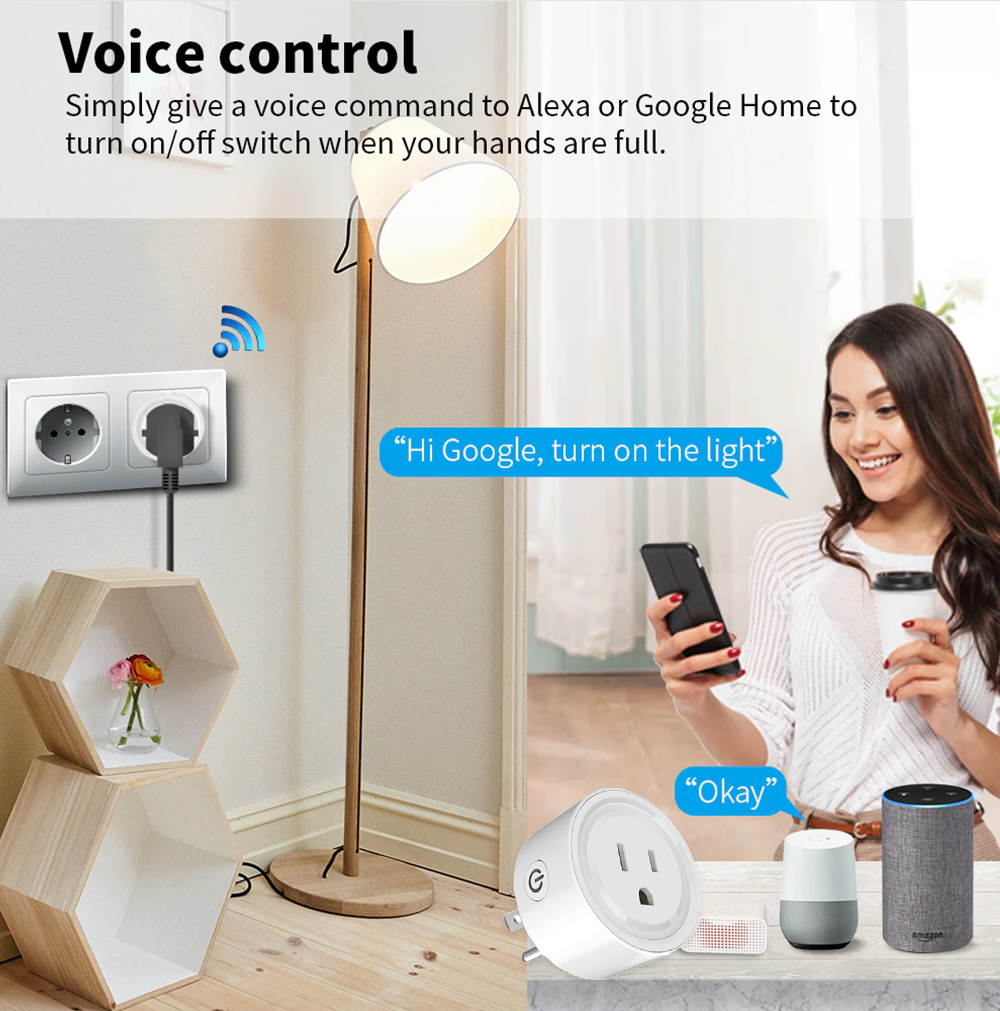 Inteligentne gniazdko Tuya WiF – Smart Wall Socket recenzja i cena