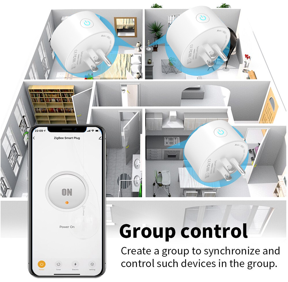 Inteligentne gniazdko Tuya WiF – Smart Wall Socket recenzja i cena