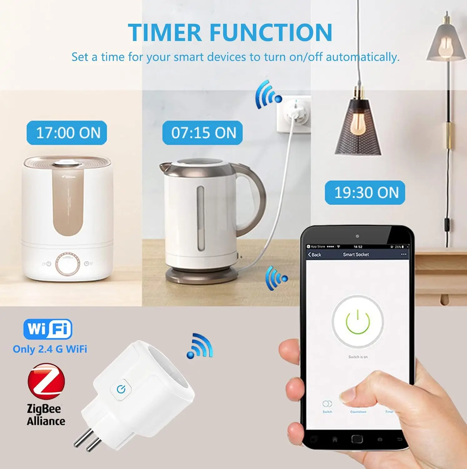Inteligentna wtyczka ZigBee EU – Smart Home Europe recenzja i cena