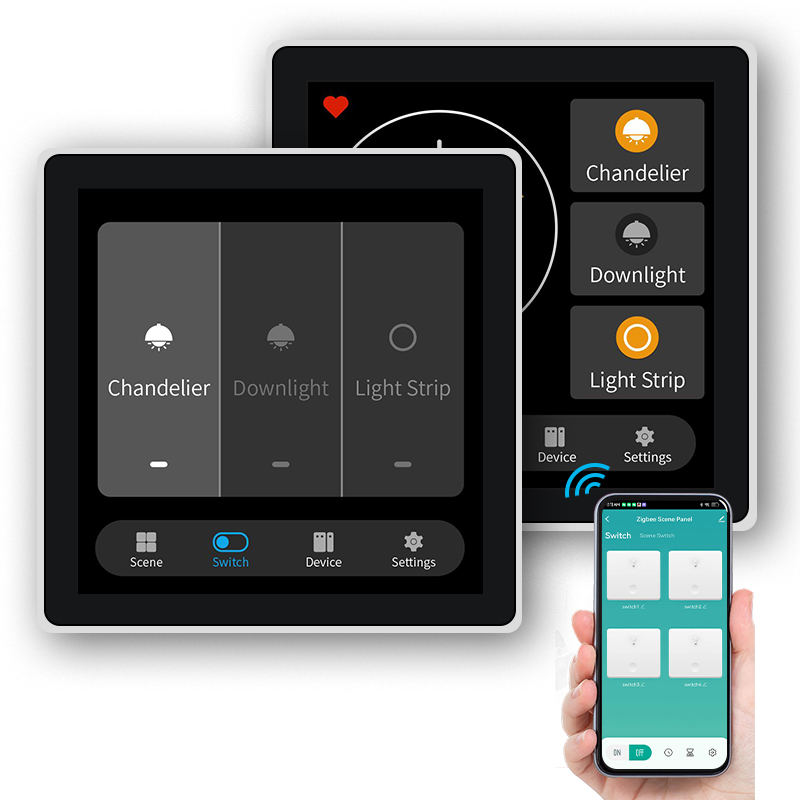 FUERS 4-calowy ekran dotykowy  – Smart Wall Socket recenzja i cena
