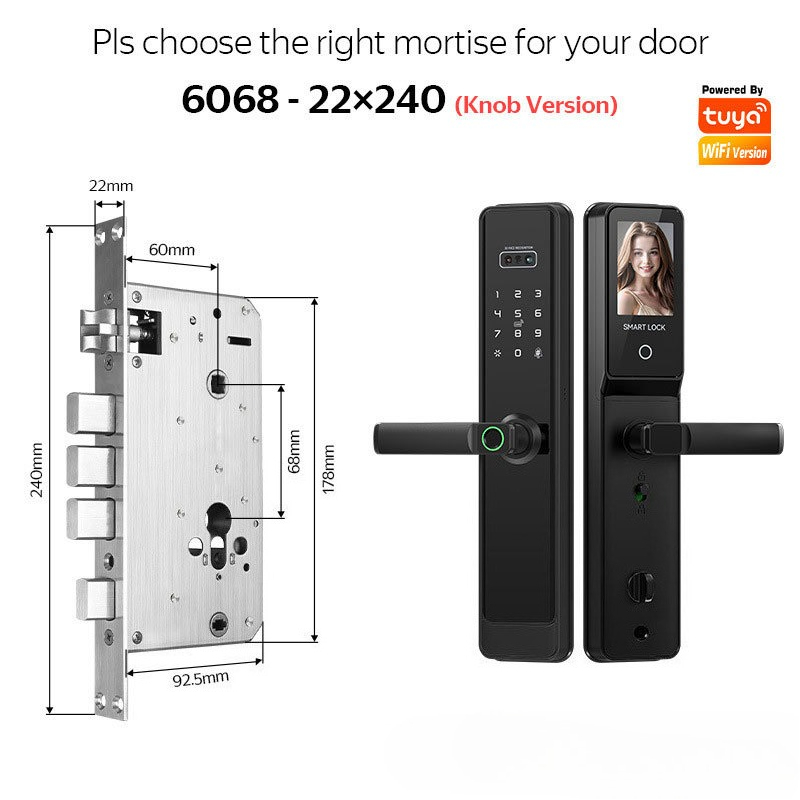 EGFirtor Półautomatyczny Zamek – Smart Home Door Lock recenzja i cena