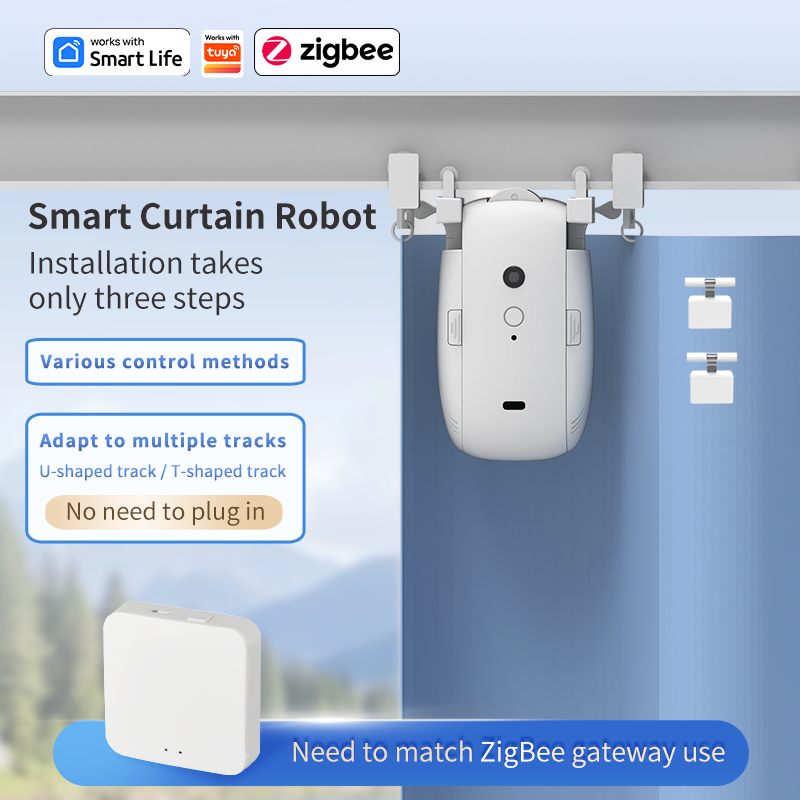 Robot sterujący roletami Zigbe – Smart Home Devices recenzja i cena