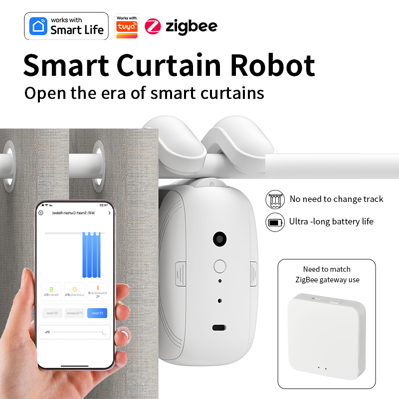 Robot sterujący roletami Zigbe – Smart Home Devices recenzja i cena