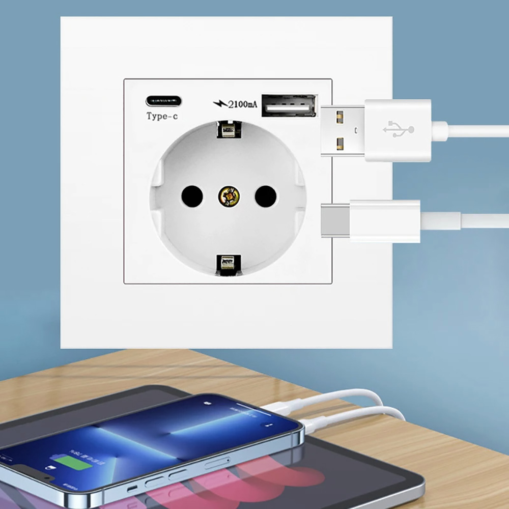 Standardowe gniazdo zasilania  – Smart Wall Socket recenzja i cena