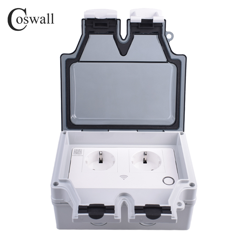 Coswall Tuya głos Wifi sterowa – Smart Wall Socket recenzja i cena